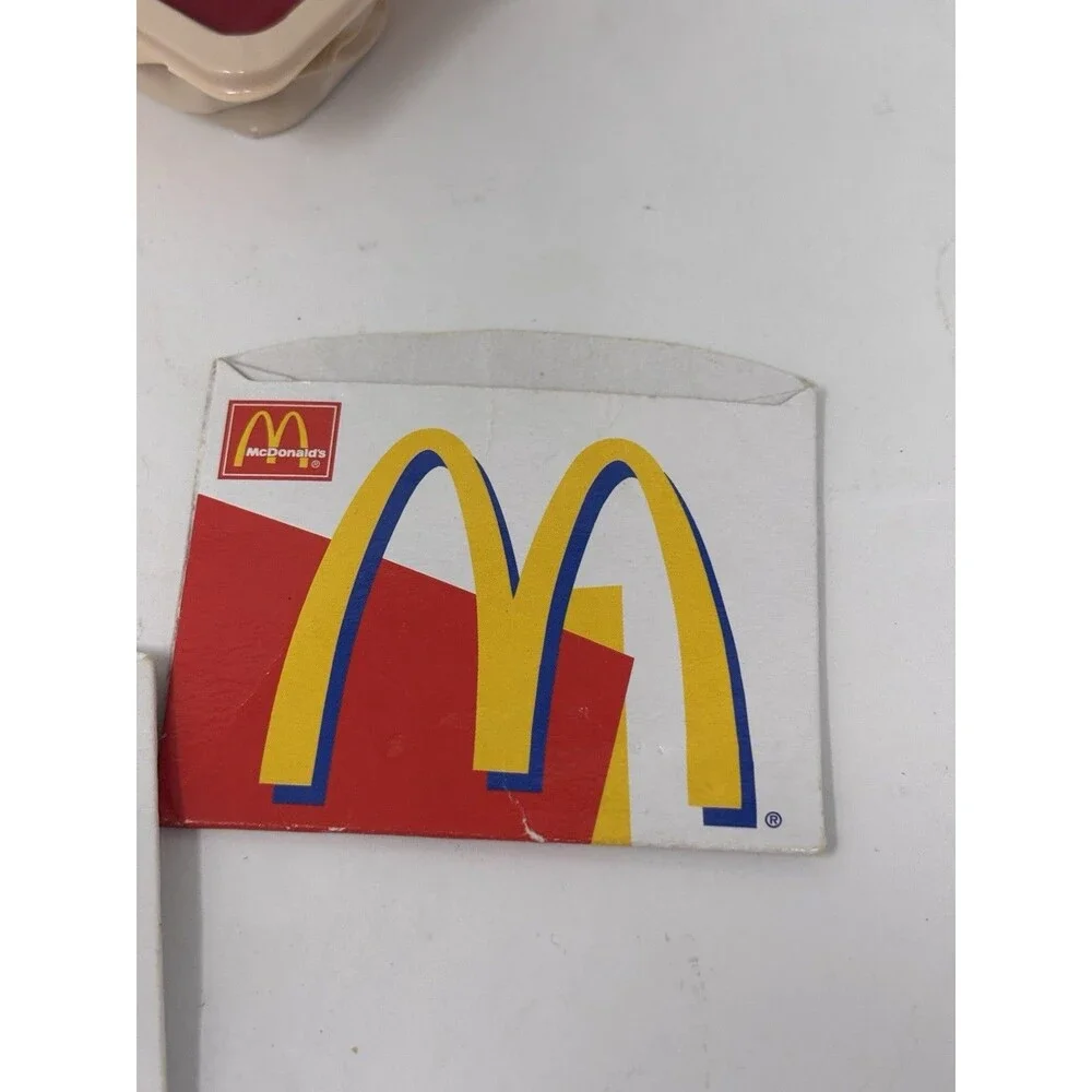 Vintage Fisher Price McDonalds Play Food Lot Hotcakes Sundae Fries Mixed Pieces